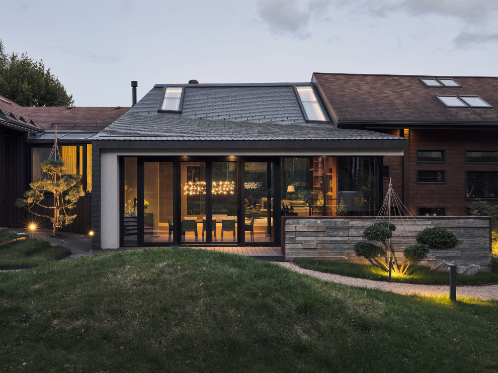 Дизайн-проект объединения двух домов