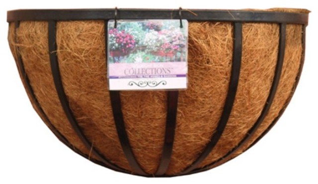 Border Concepts Traditional Wall Basket with Liner Multicolor - 72210