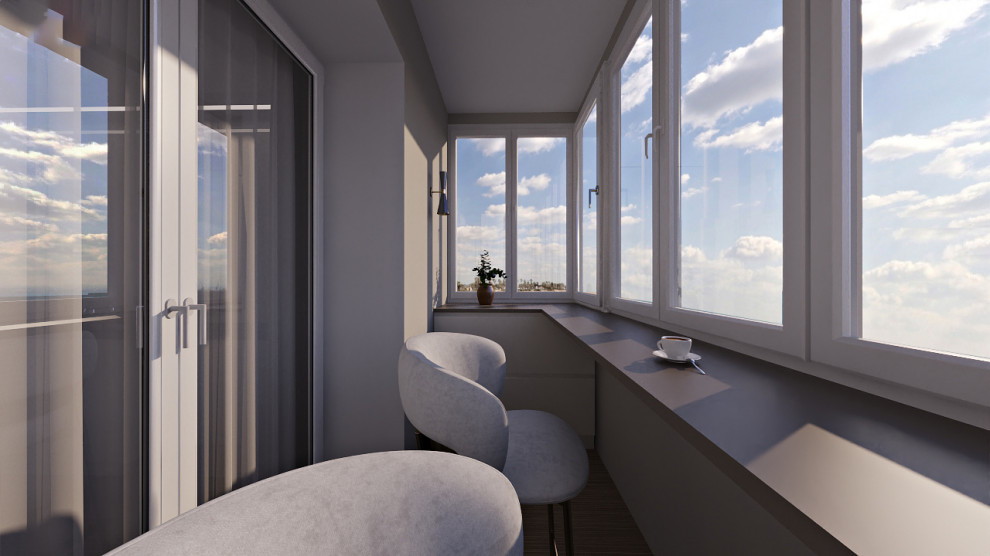 Дизайн-проект трехкомнатной квартиры для молодой семьи