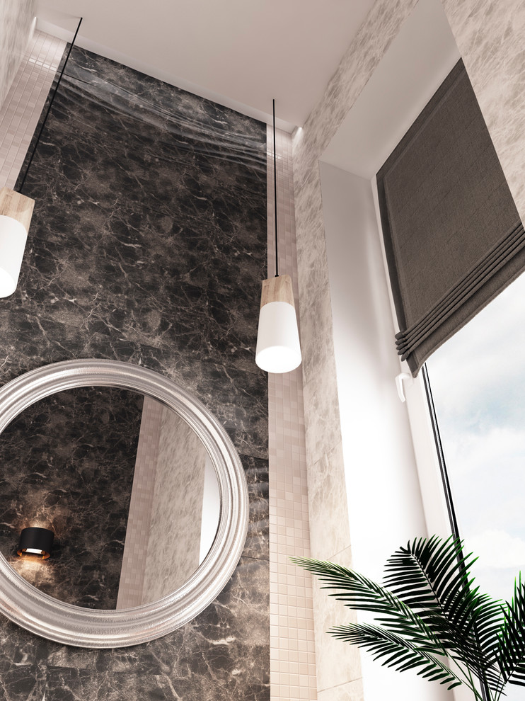 Дизайн коттеджа современная классика (п-ов Пролетарский)