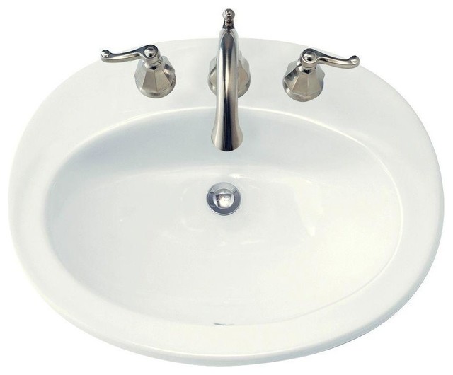 American Standard Bathroom Sink White 24 X18 X9
