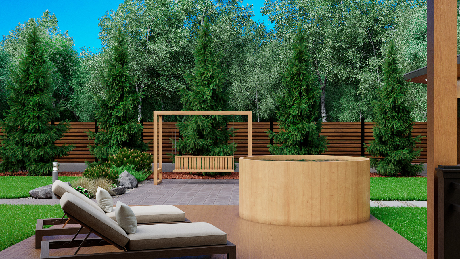 Ландшафт участка в г.Среднеуральск