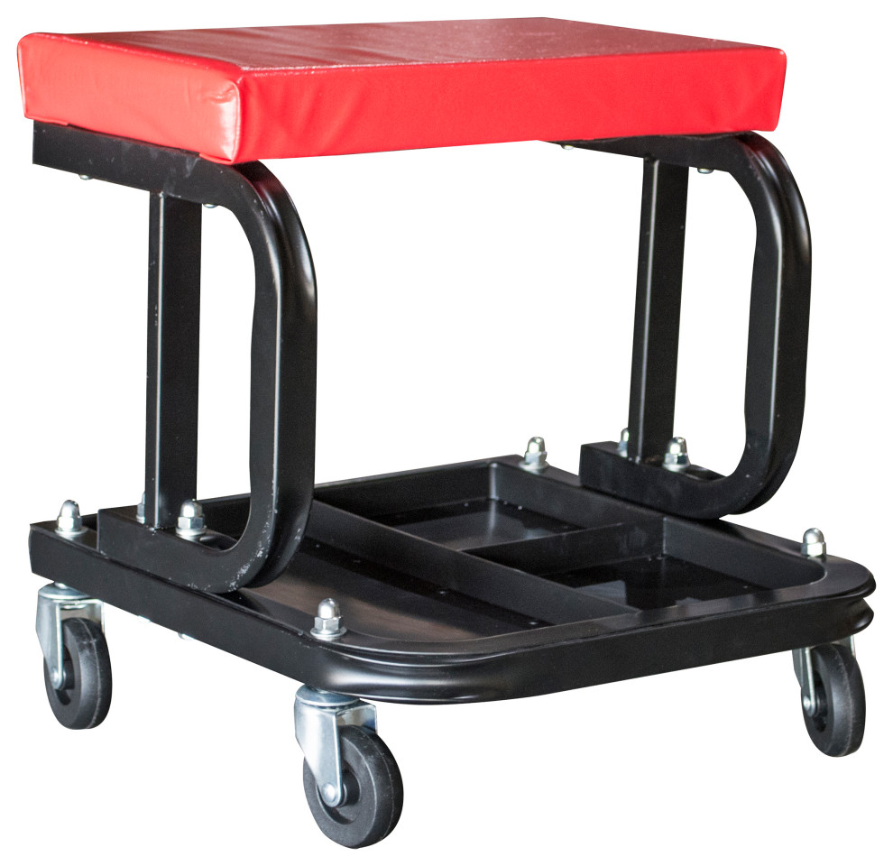 Rolling Creeper Work Seat - Contemporary - Garage And Tool Storage - by ...