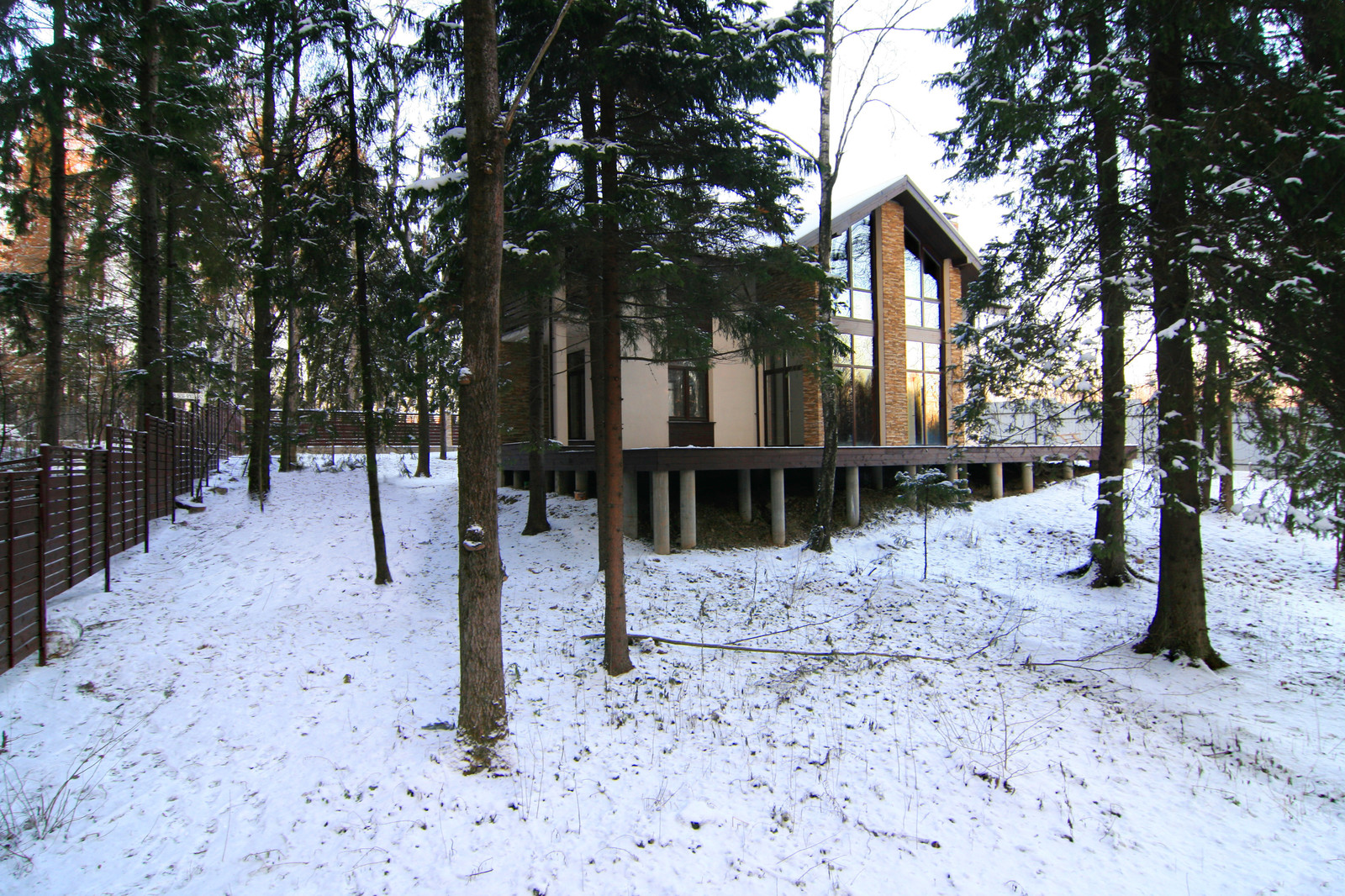 Комфортный коттедж для Подмосковья 300 м2