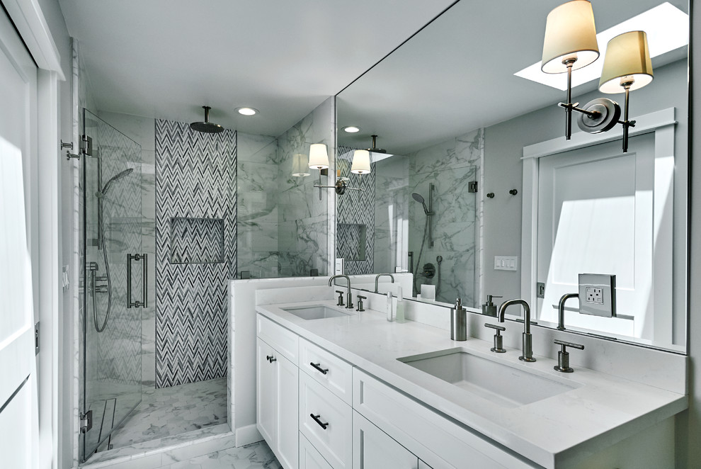 Master Bath - Transitional - Bathroom - San Francisco - by Arch Studio ...