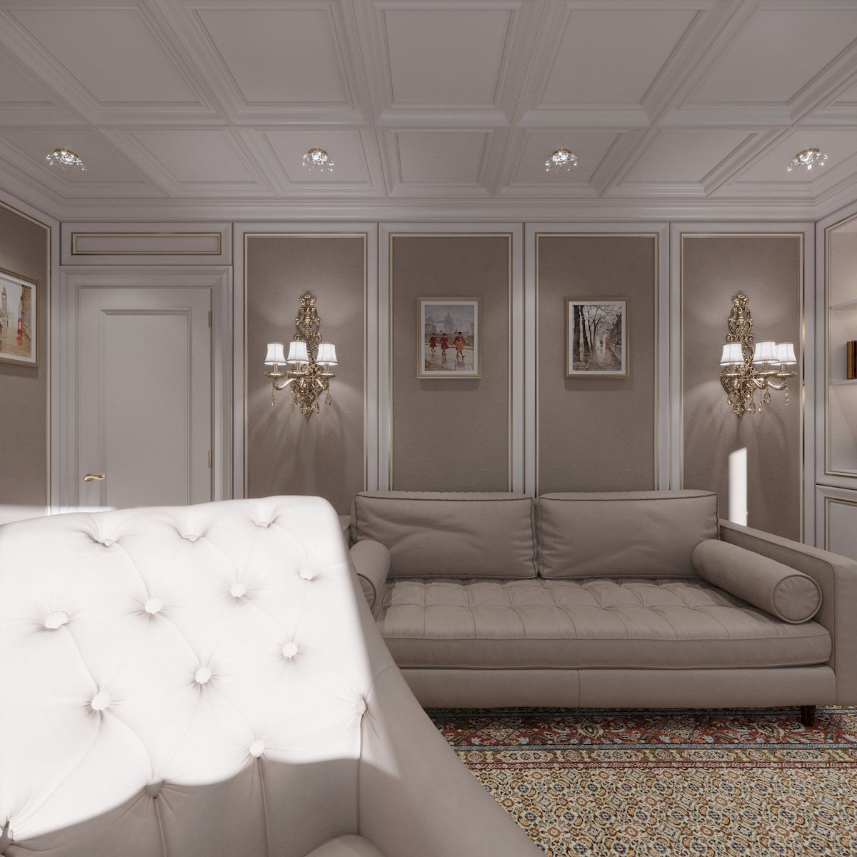 Дизайн 4-комнатной квартиры в Москве