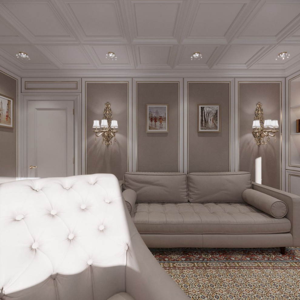 Дизайн 4-комнатной квартиры в Москве