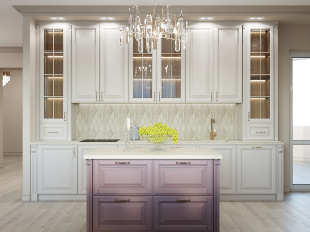 Неоклассика в гостиной