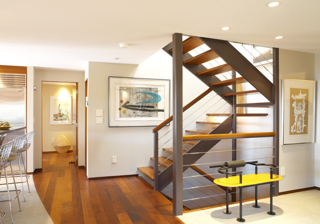 Vantage Point contemporain-escalier
