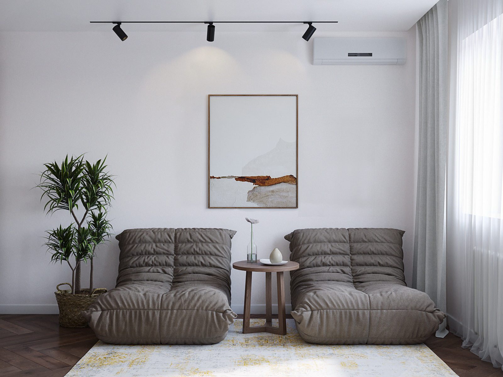 Однокмнатная квартира 30 кв.м