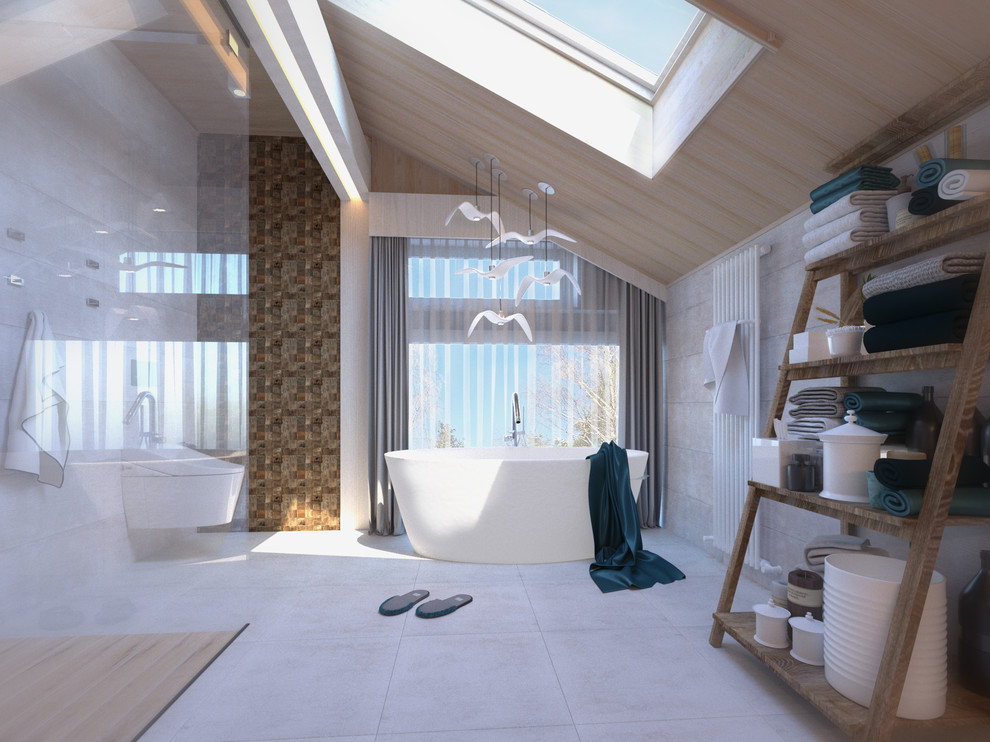 Современный загородный дом