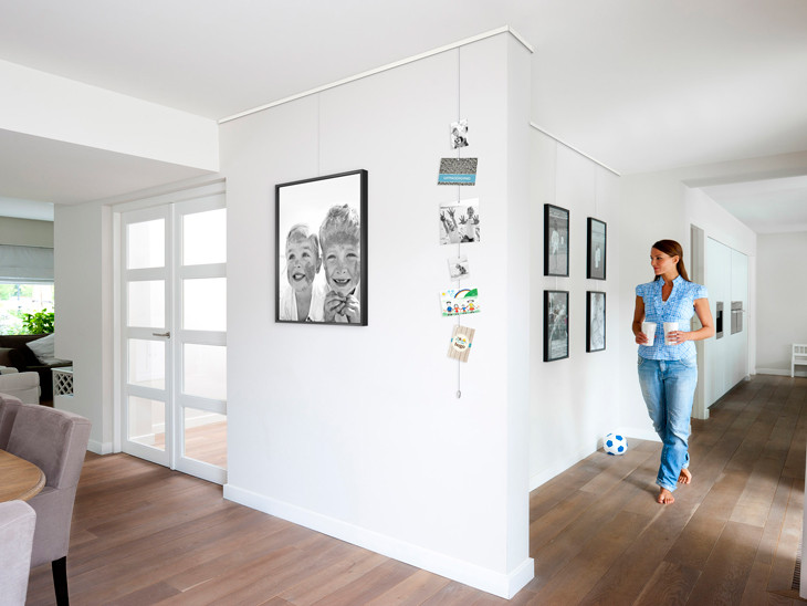 Подвесные системы для картин в интерьере