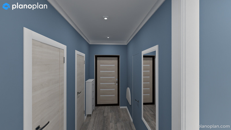 4хкомнатная квартира для молодой семьи с кабинетом в кладовке