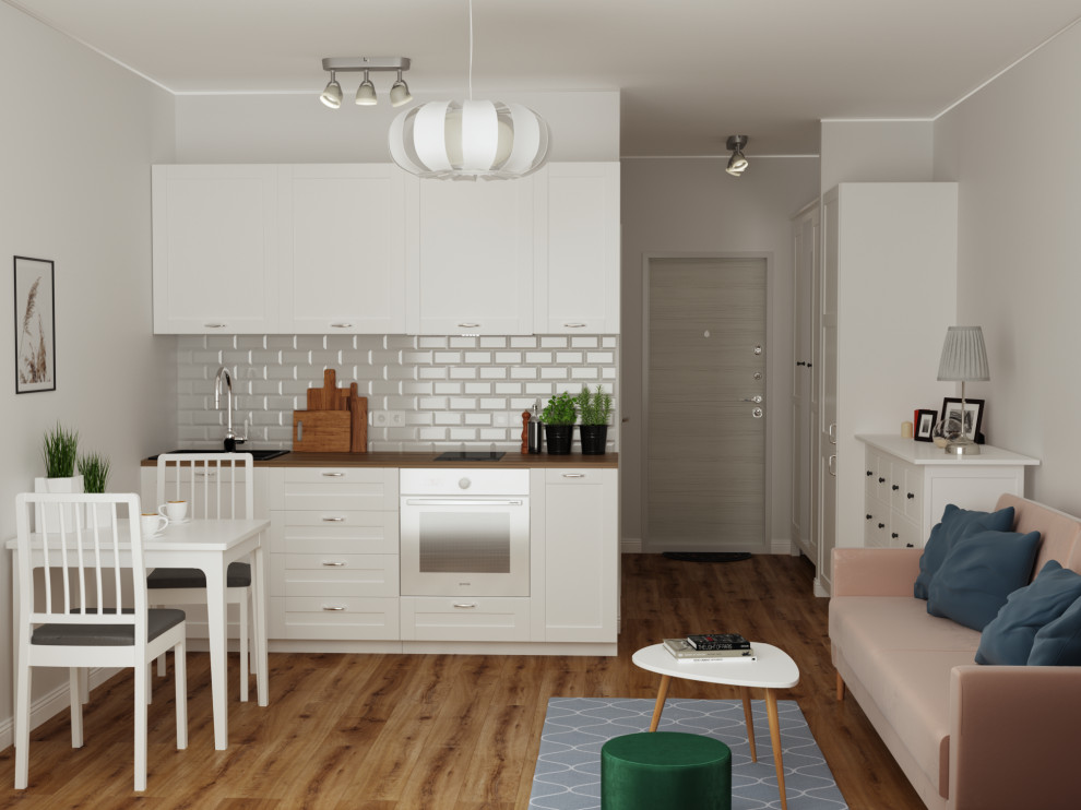 Визуализация студии 25м2