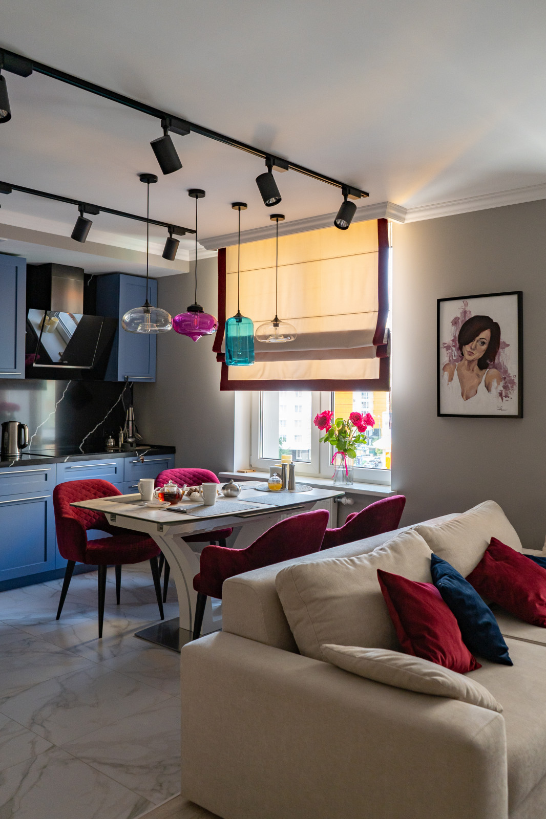 Дизайн интерьера трехкомнатной квартиры в г. Видное