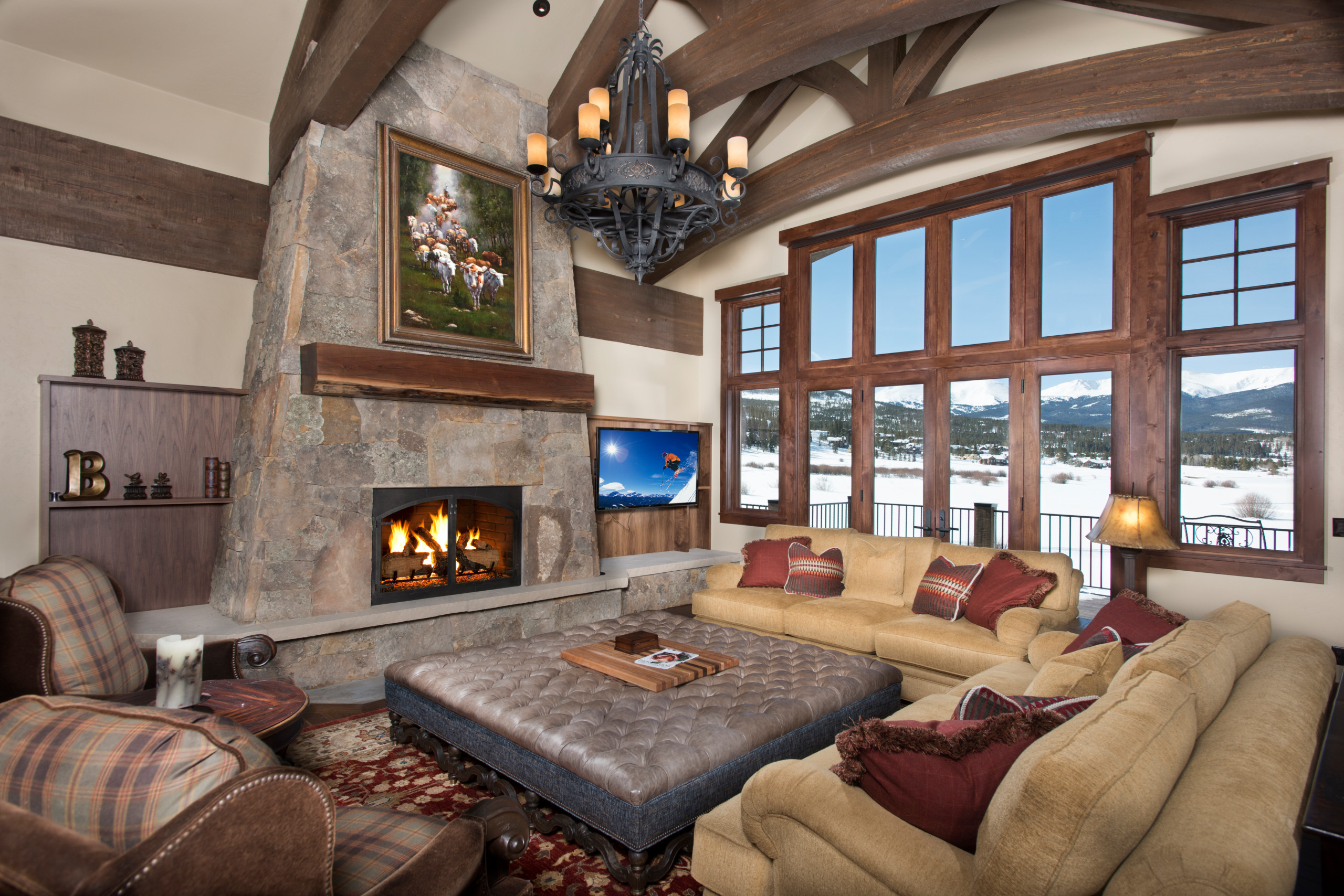 Updated Craftsman Living Room