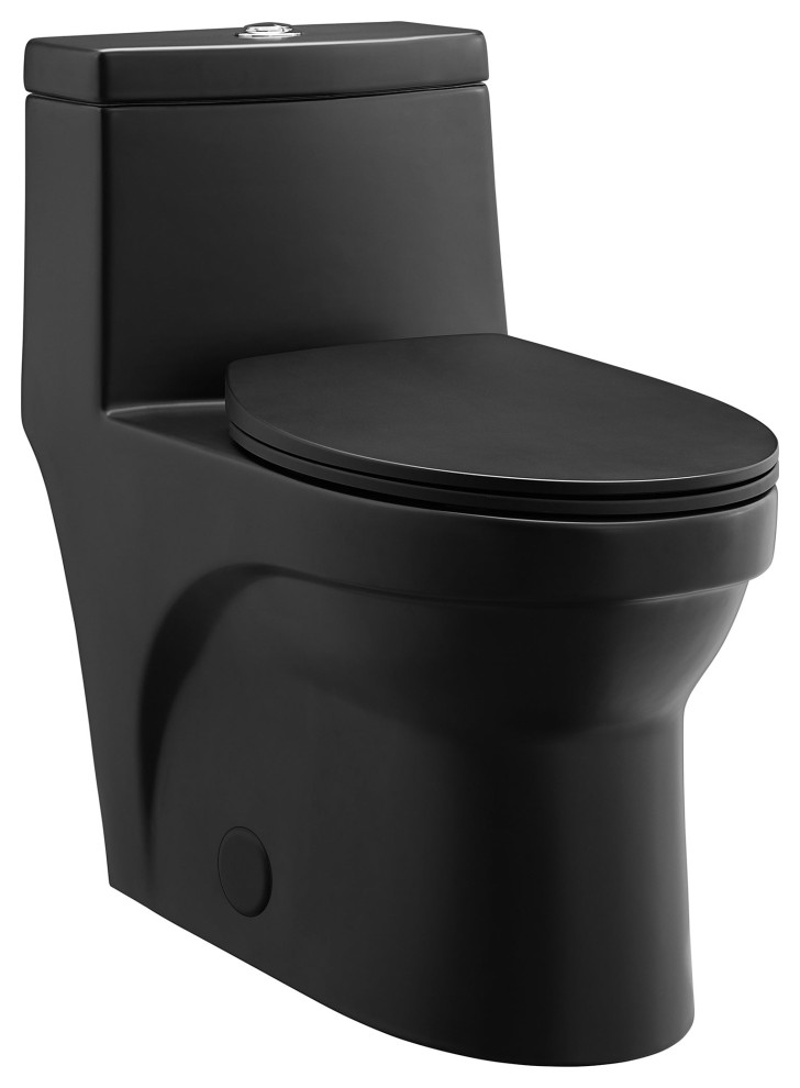Virage OnePiece Elongated Toilet Vortex DualFlush 1.1/1.6 gpf, Matte