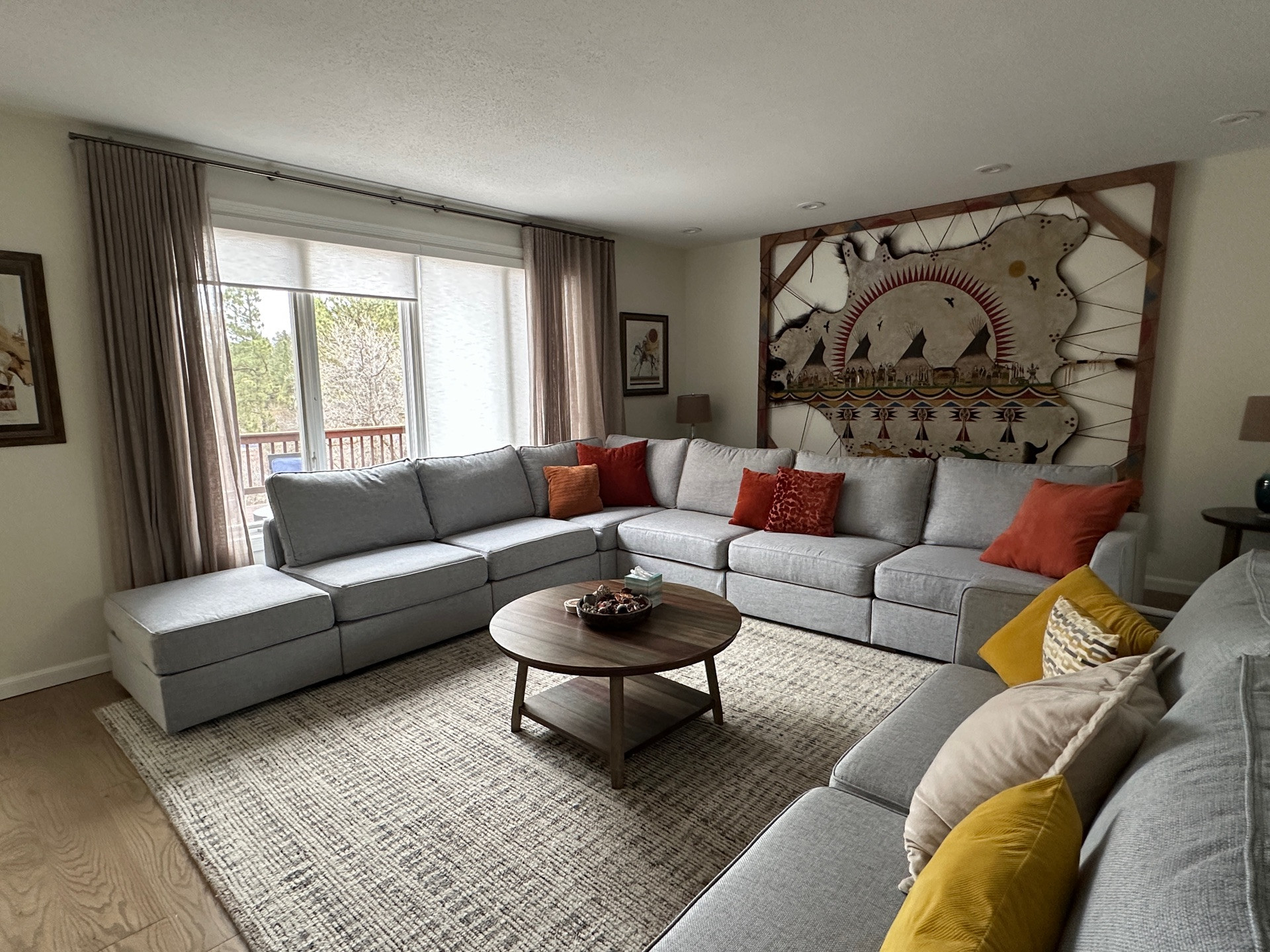 Community Room Custom Window Treatments