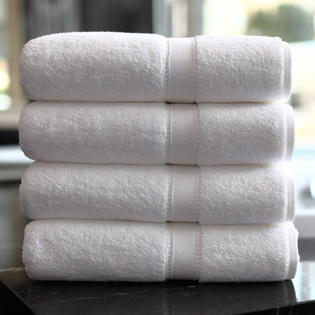 Terry Bath Towels, Set of 4, 27