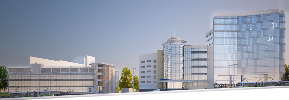 Комплекс административных зданий г. Екатеринбург ул. Радищева 55