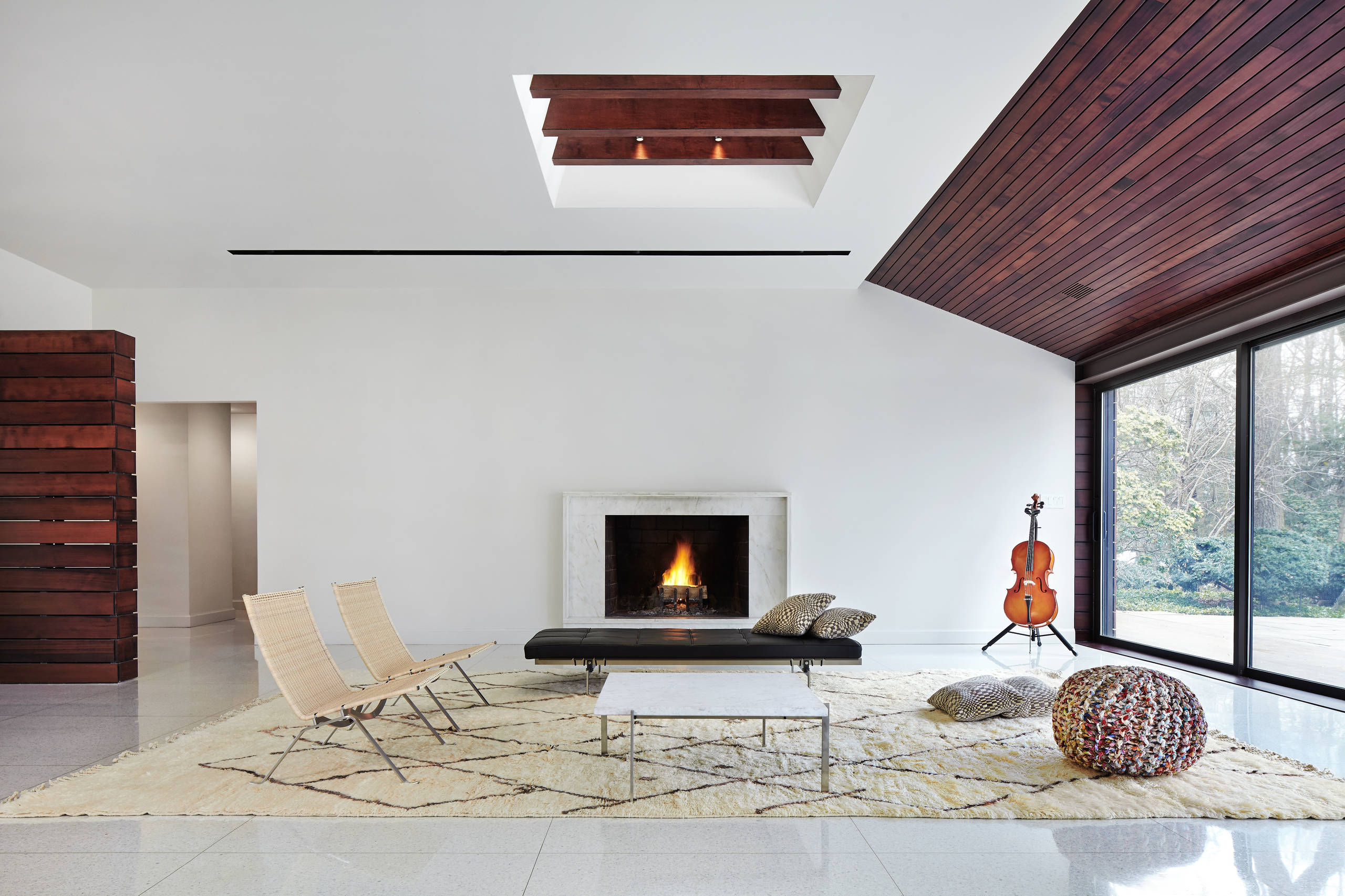 Minimalist Mantel Houzz