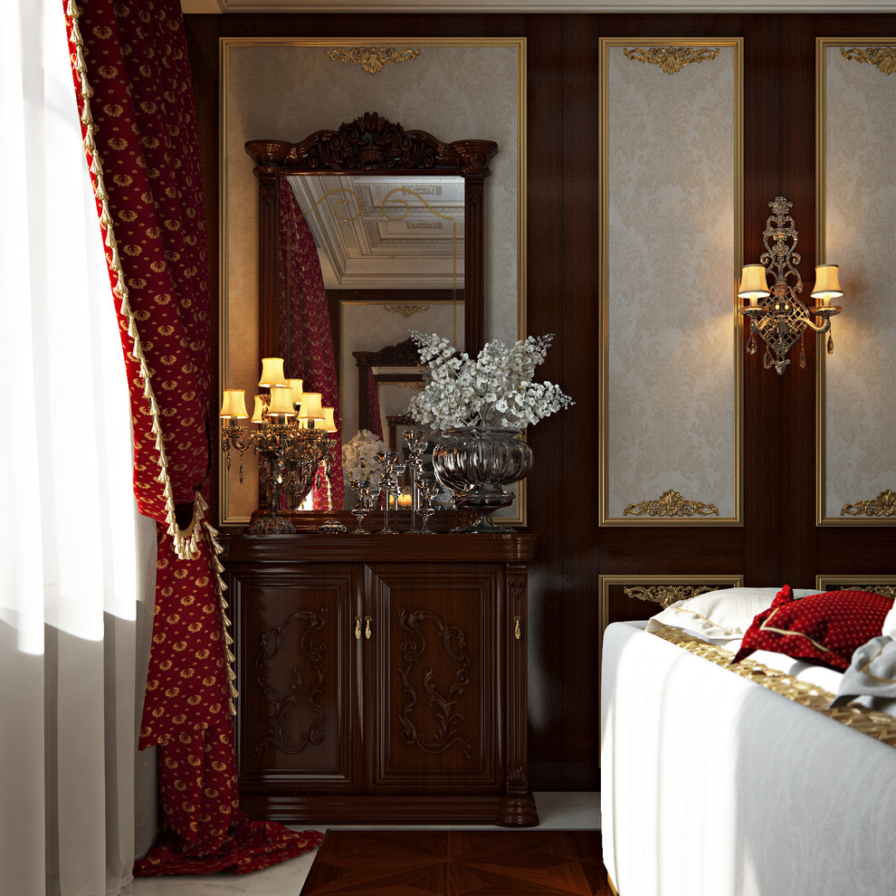 Гостиная в классичеcком стиле