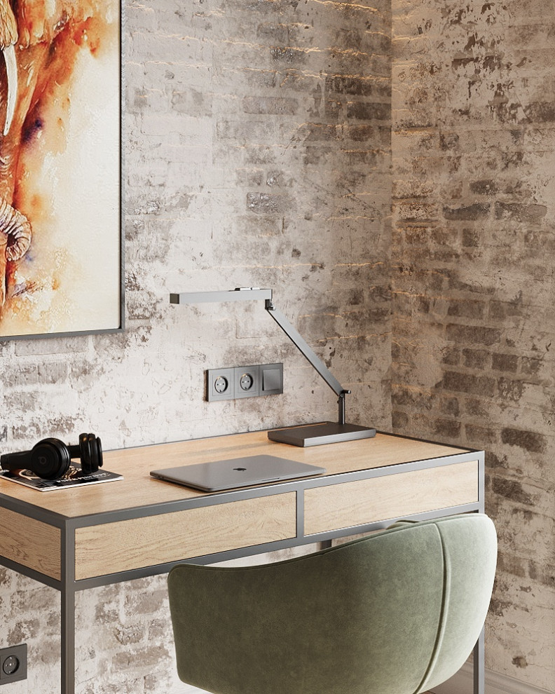 Дизайн-проект квартиры 60 кв.м в  стиле Петербургский Лофт