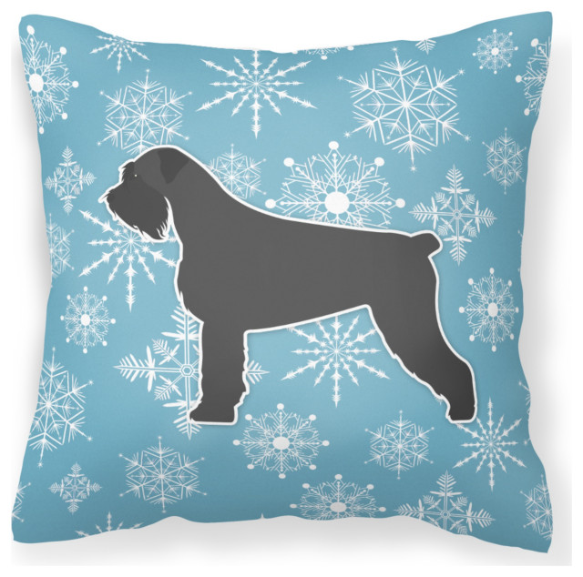 schnauzer decorative pillows