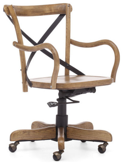 Union Square Office Chair Elm Wood