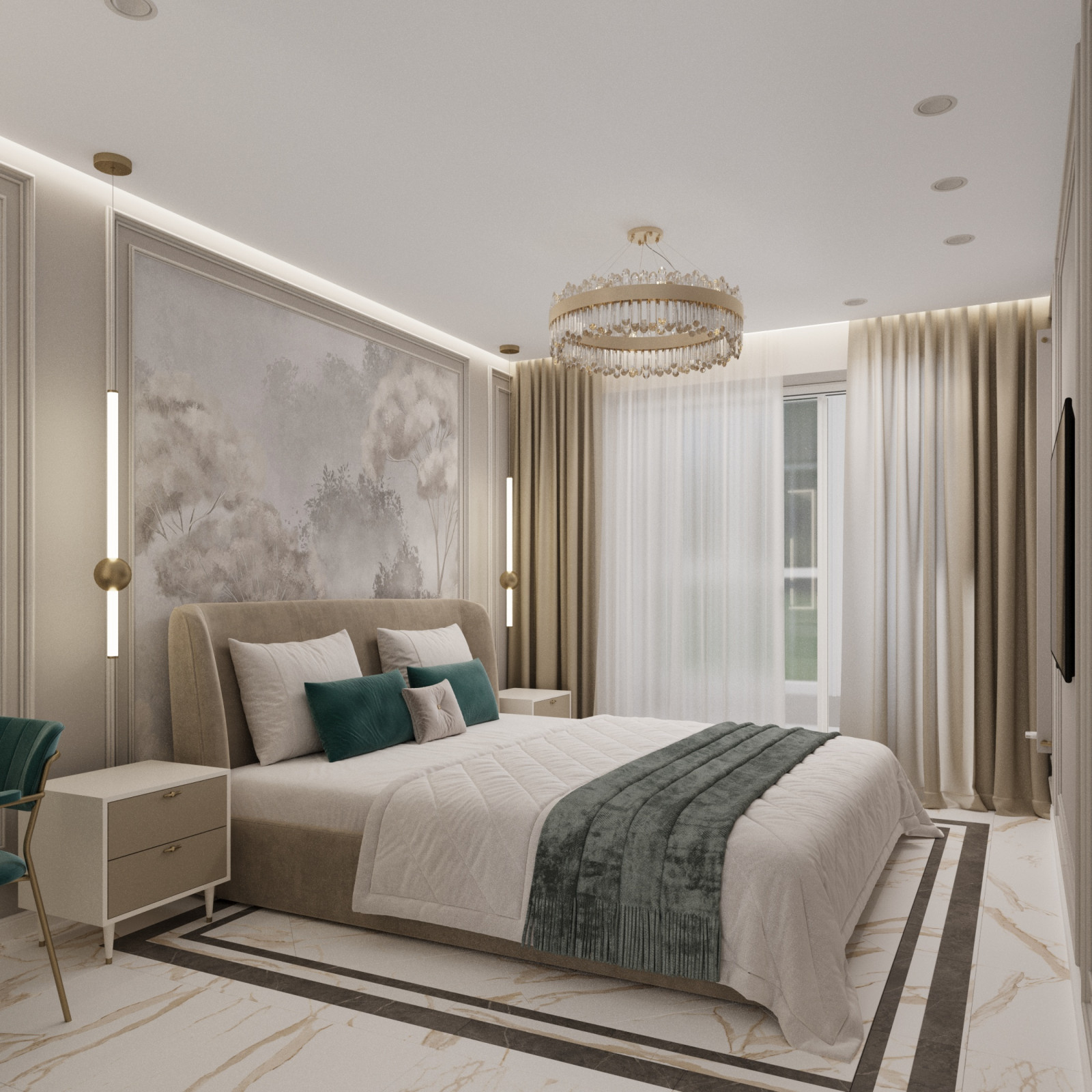 Квартира в стиле ар деко