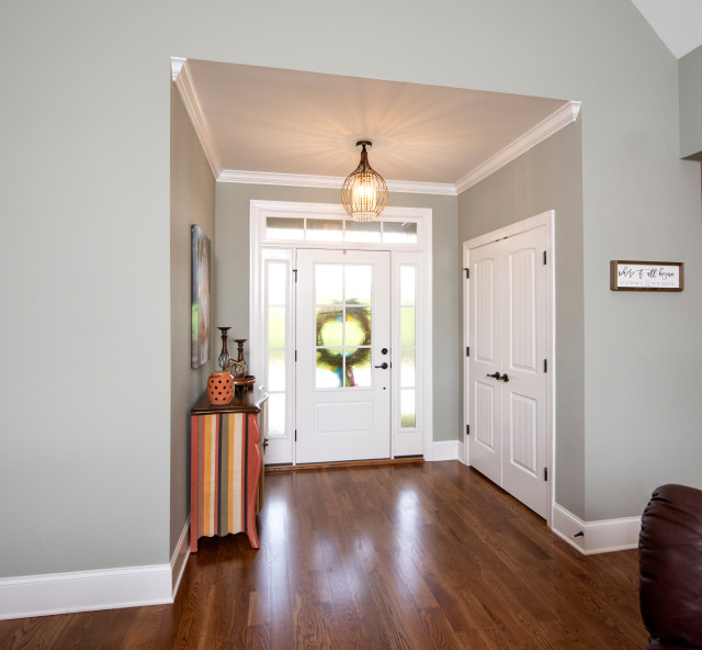 The Landry House Plan 1291 North Point Custom Builders Craftsman Entrée Autres