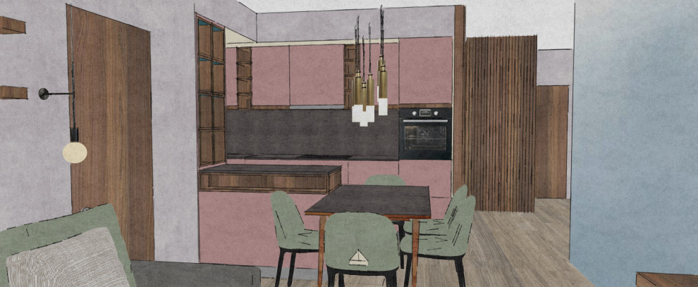 Уютная квартира для семьи с детьми