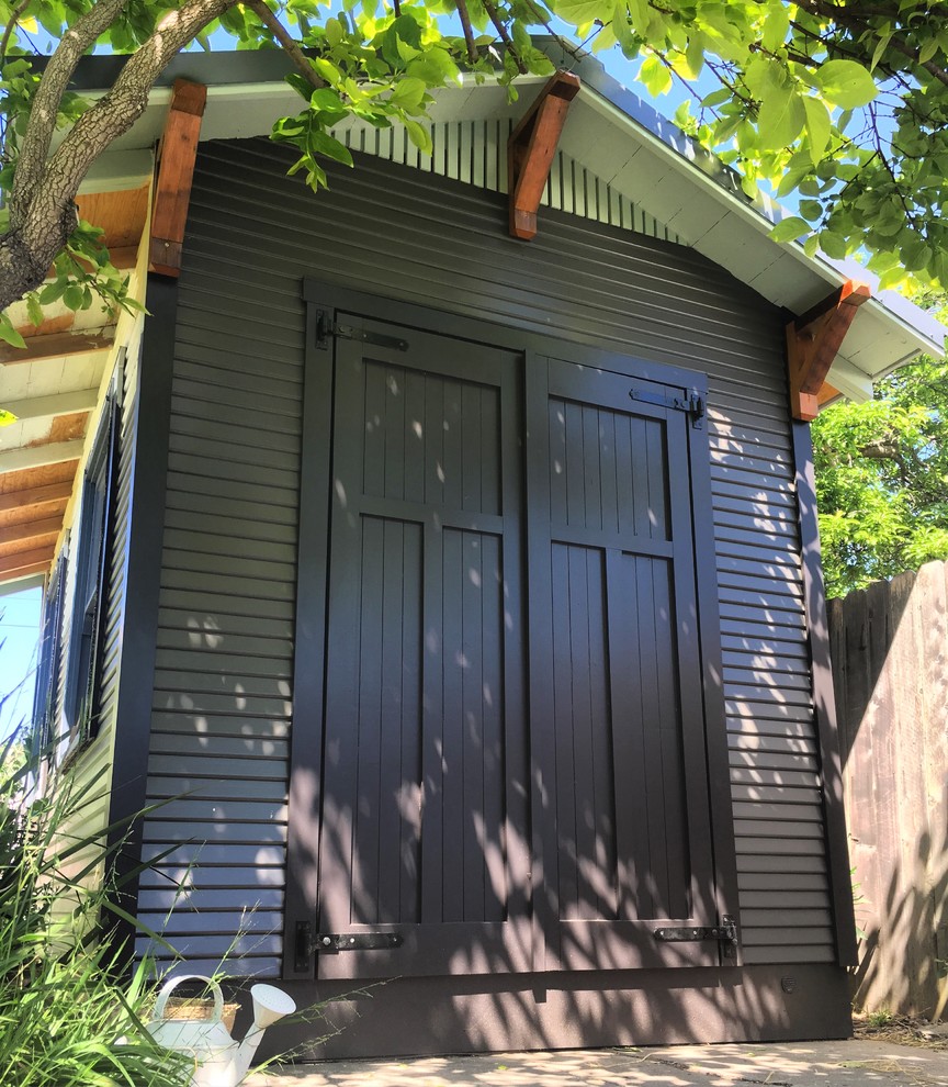 Craftsman Shed Craftsman Shed San Francisco by Colin Groth Builders