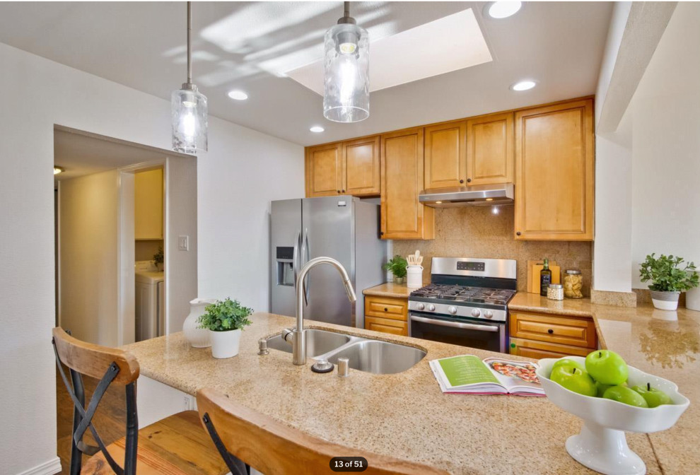 We recently bought a new house and we are in a dilemma for our kitchen ...