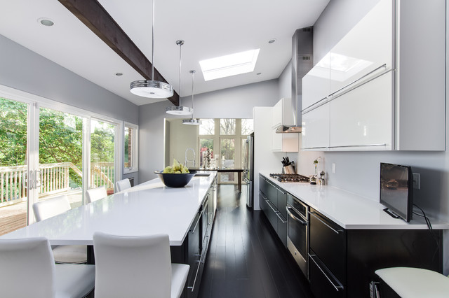 Five Oaks Place contemporary-kitchen