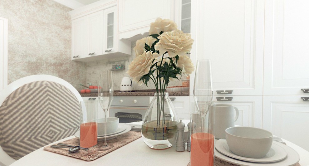 Компактная однокомнатная квартира для женщины.