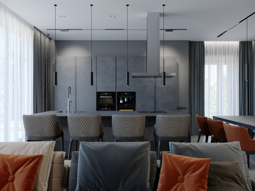 Проект оформления интерьера частного дома 200 кв.м.