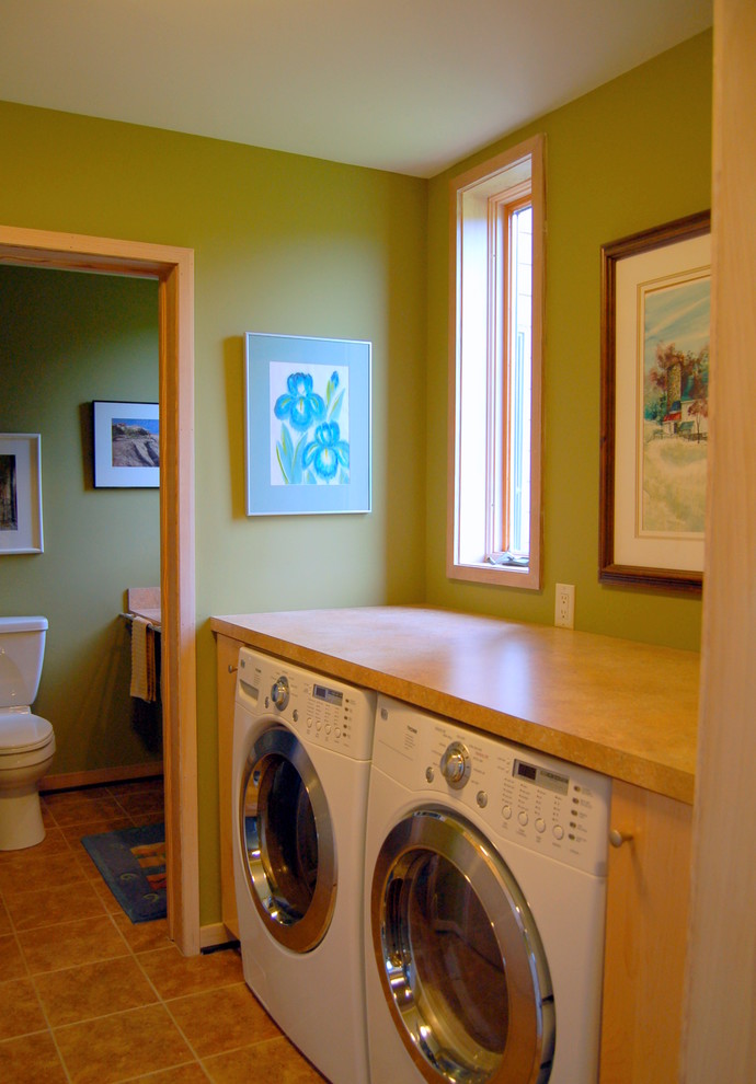 Inspiration for a country laundry room in Grand Rapids.