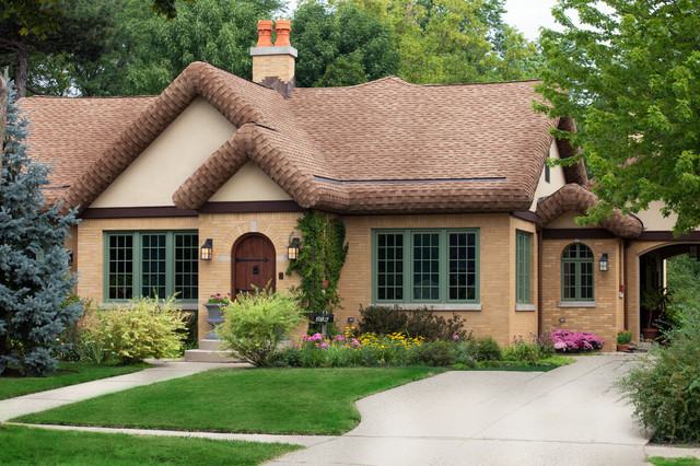 Arlington Heights Home Addition and Remodel contemporain-facade