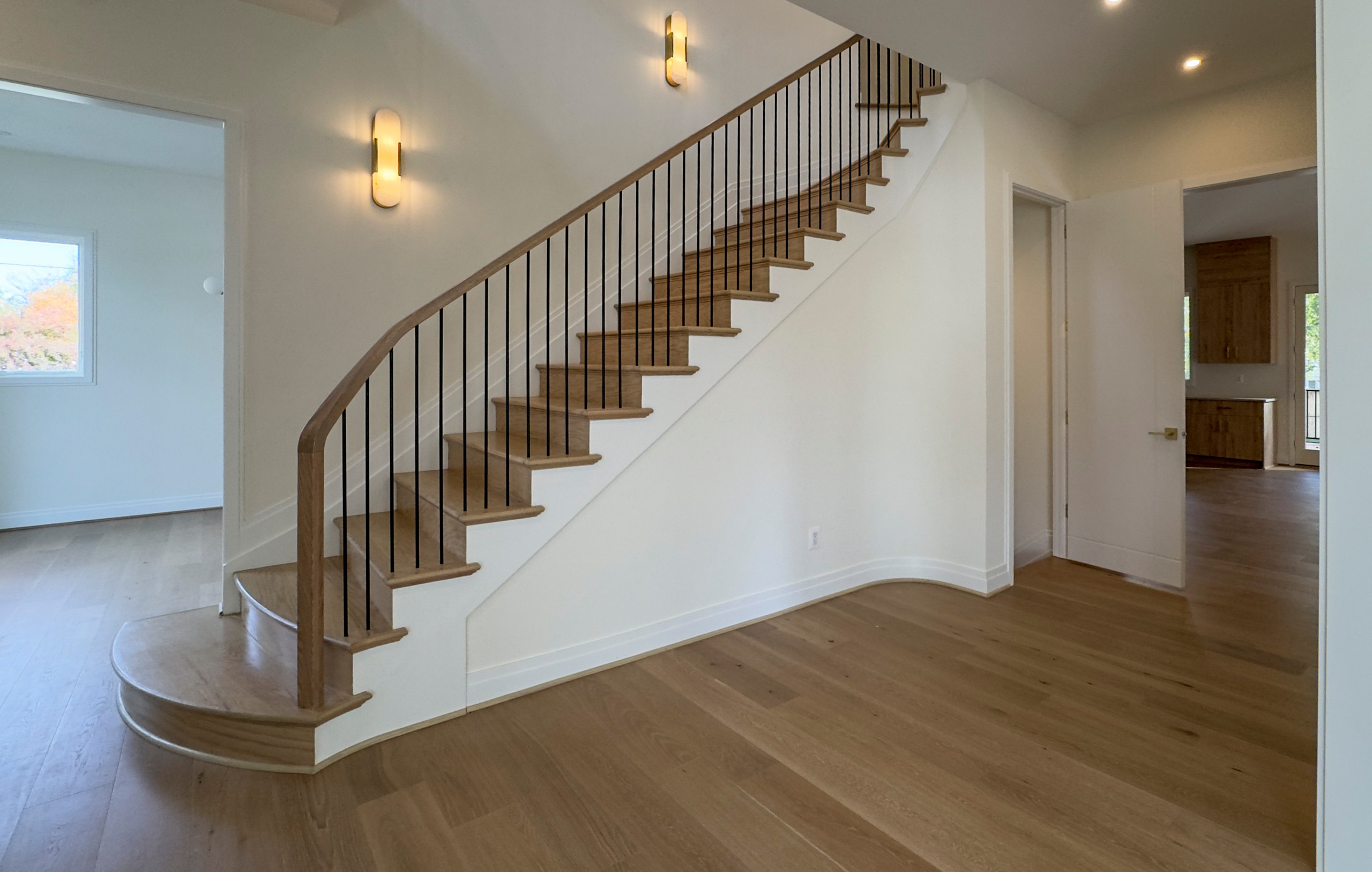 144_Attractive Transitional Staircase in Impressive Modern Home, Vienna VA 22180