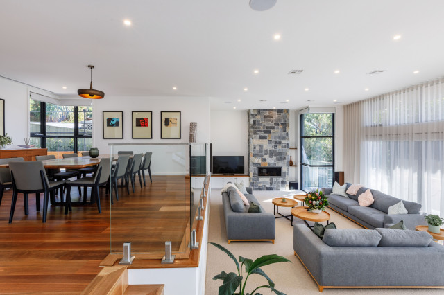 Lyons - Risdon Pl modern-vardagsrum