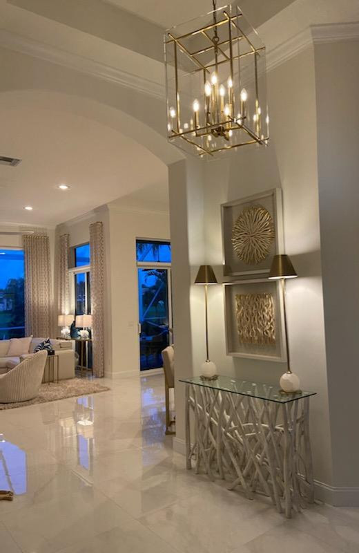 Modern Coastal Foyer Modern Entry Miami by Sunny Interior Design Houzz