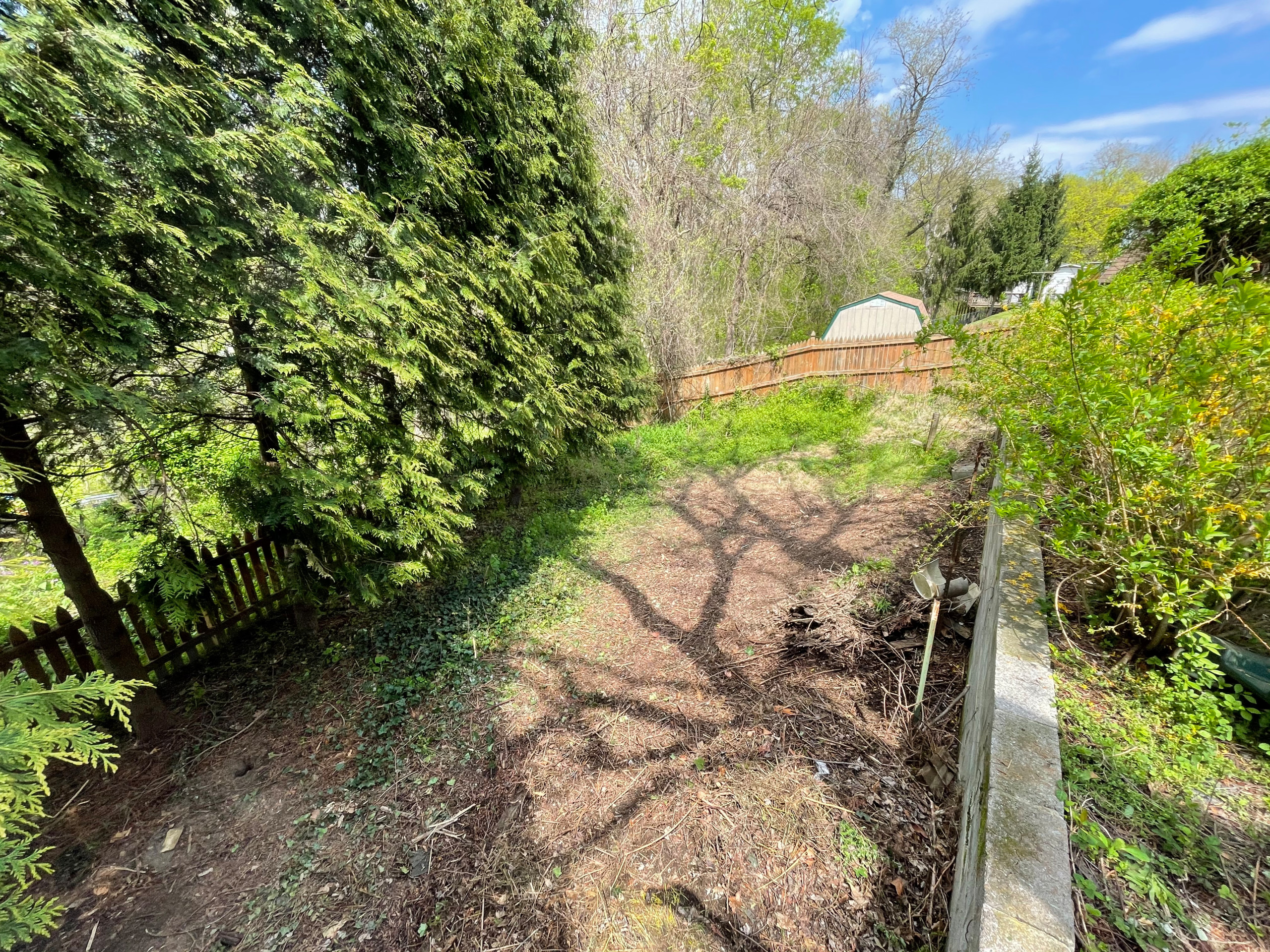 Playground demolition & bushes removal