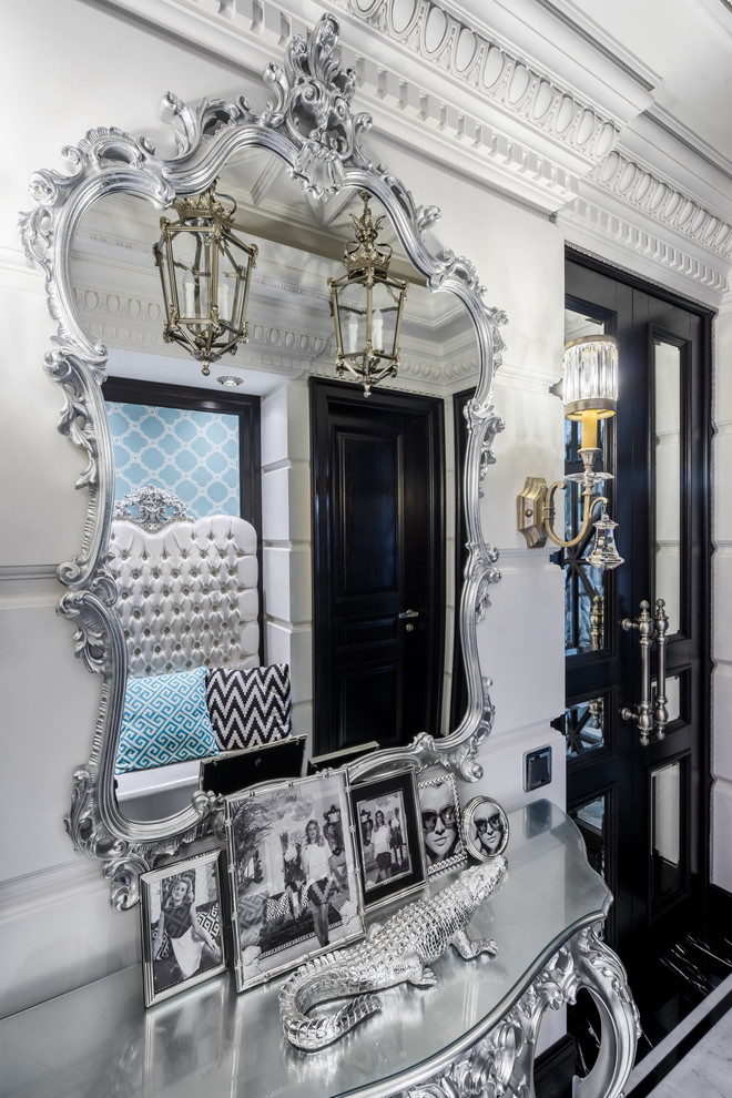 Интерьер квартиры в стиле современной классики с элементами Ар-Деко в Петербурге