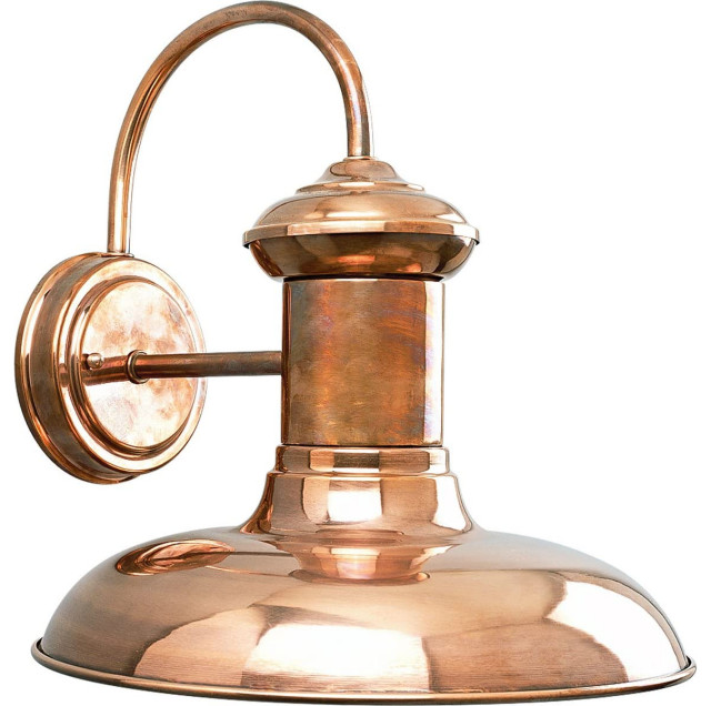 Rustic Wall Sconce, Vintage Train Station Inspired Design With Copper  Finish - Transitional - Swing Arm Wall Lamps - by Decor Love | Houzz