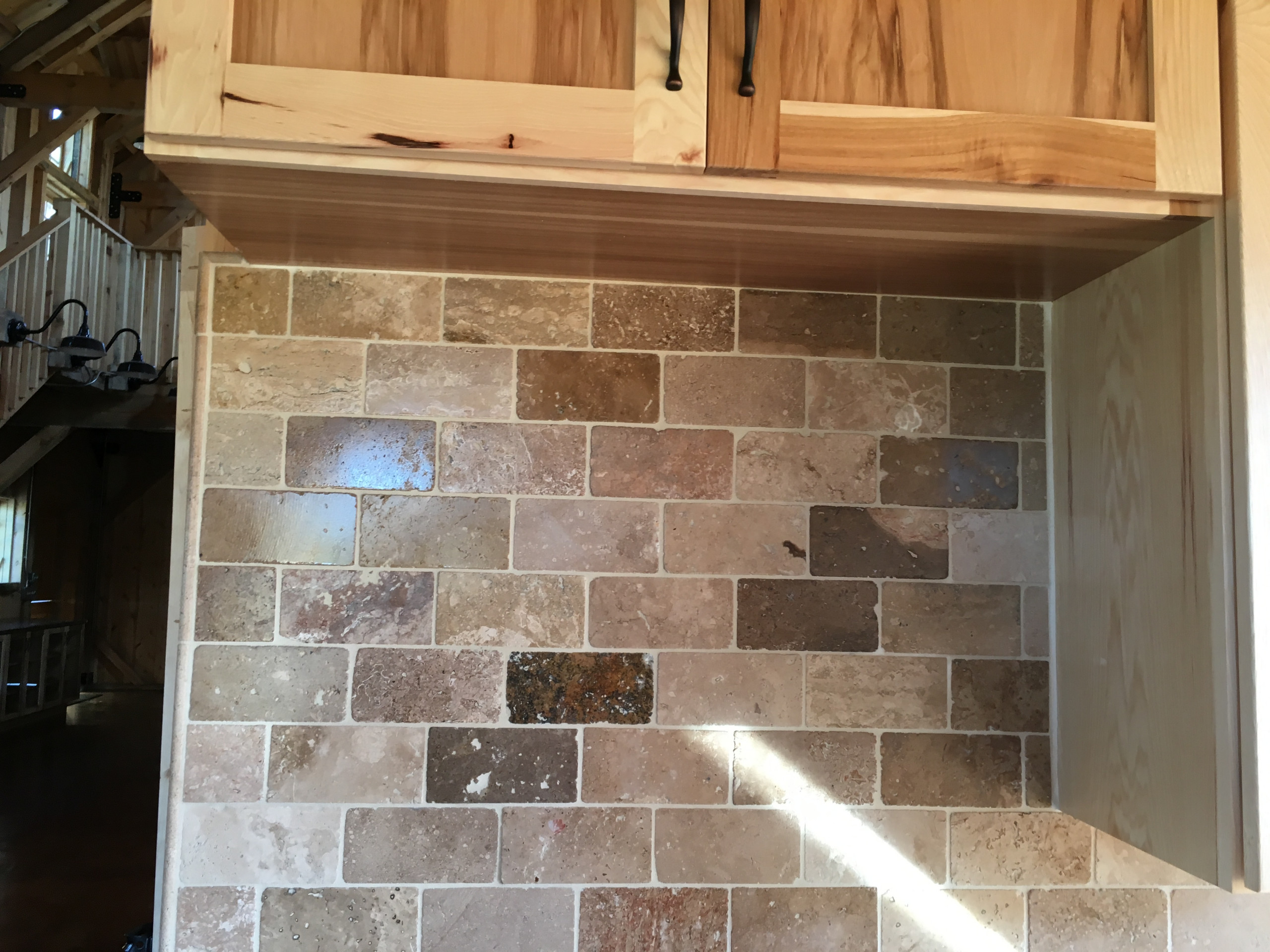 Travertine Tile for Traditional Kitchen in Lodi, CA