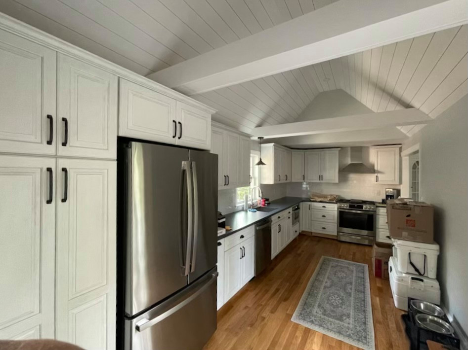 Cape Style house complete remodel with garage apartment addition