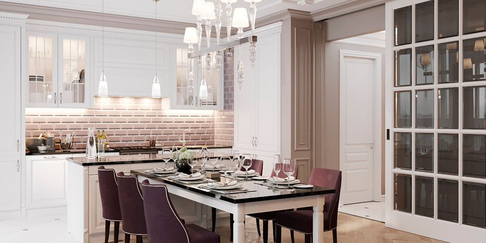 4х комнатная квартира в стиле современная классика