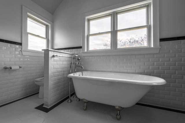 Princeton Renovated Farmhouse Bathrooms