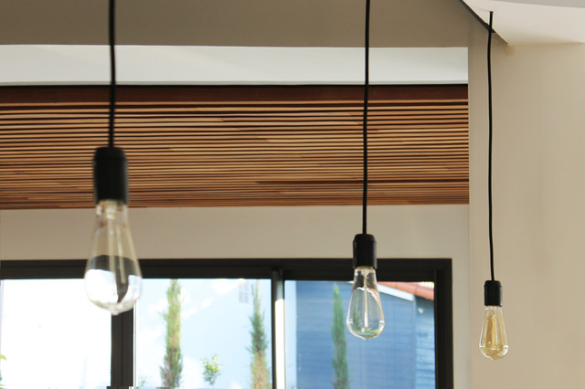 maison esprit loft modern-kueche